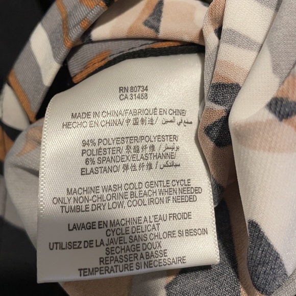 NWT BCBGMaxAzria Dress w/Ruching Detail Sz XS - Picture 10 of 12